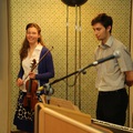 Magdalena Zieris und Attila Salbrechter begeisterten mit festlichem Musikvortrag