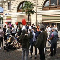 Beginn am Arthur-Lemisch-Platz