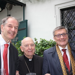 Familienpräsident Alfred Trendl, Familienbischof a.D. Klaus Küng und Harald Ebenberger