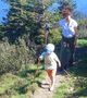Mutter mit Kinder auf der Gleinalm