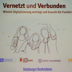 Der Katholische Familienverband - Fachtagung 2019 am 5.4.2019 im SN-Saal der Salzburger Nachrichten.Motive: Bilder der Veranstaltung zum Thema 'Vernetzt und Verbunden - Wieviel Digitalisierung vertr